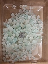 500g Seaham Sea Glass Bundle Clear, Sea Foam & Grey Jewellery Making / Craft
