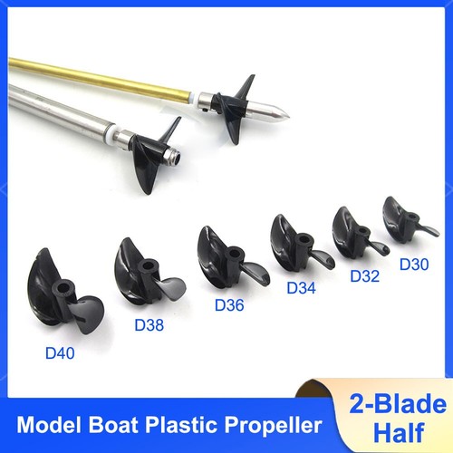 Model boat blade half - model,