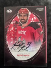 KRISTOFF KONTOS. SIGNATURE SERIES CARDIFF DEVILS SERIES 1 25/26 BLINDSIDE CARD