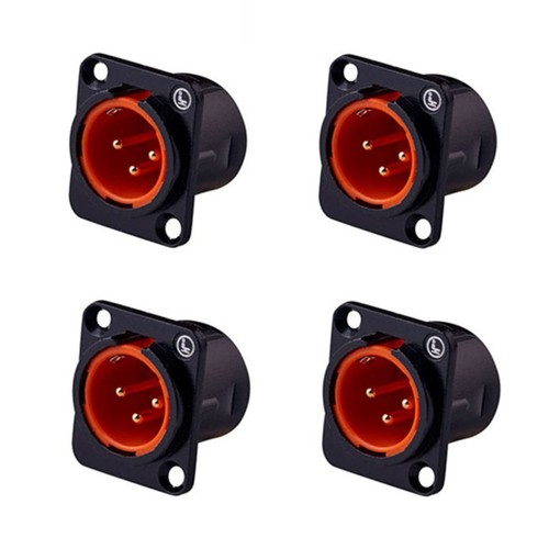 Xlr jack pin chassis - jack, panel