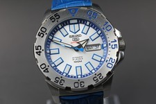 "NEAR MINT " Seiko 5 Sports 4R36-02T0 SRP481K1 Blue Automatic Men Watch JAPAN