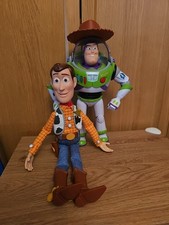 Toy Story Woody And Buzz Lightyear Interactive Figures Working 