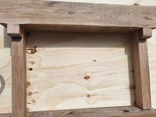 Solid oak fire surround - new