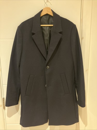 Zara mens wool coat medium - mens,