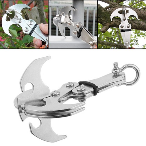 Stainless steel carabiners - steel,