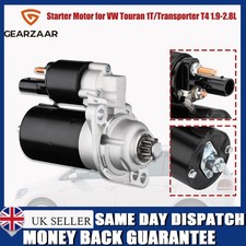 FOR VW TOURAN 1T 1.9 T4 TRANSPORTER 1990 to 2003 1.9 2.4 2.5 & 2.8 Starter Motor