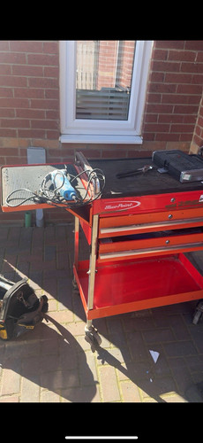 Blue point red black metal - blue-point, red/black