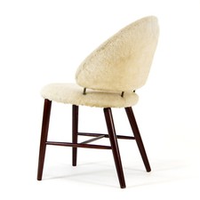 Retro Vintage Danish Stool Office Side Desk Chair Armchair Rosewood Mid Century