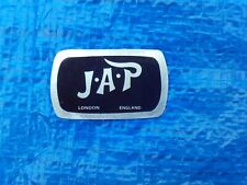 JAP J A P STATIONARY ENGINE BADGE DECAL J A P STATIONARY ENGINE