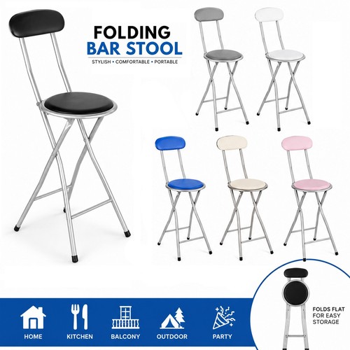 Portable folding bar stool - bar,