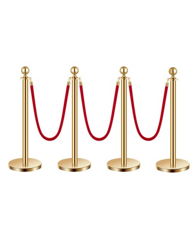 Vevor pcs gold stanchion - pcs,