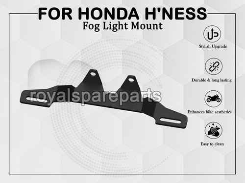 Fog light mount pair black - light,