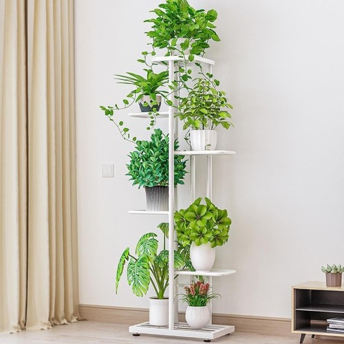 Plant stand corner shelf - shelf, with