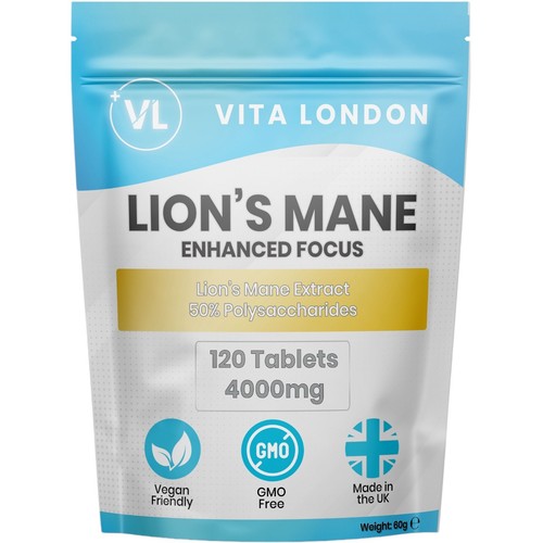Lions mane mushroom - mane, 4000mg