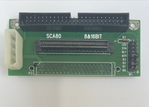 Scsi sca 80pin - to, 68pin