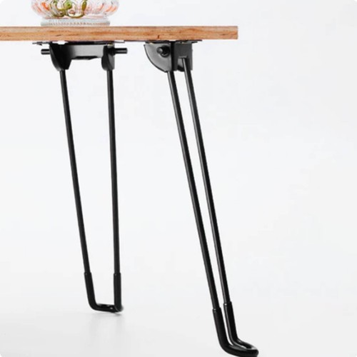 Folding metal table leg heavy - metal,