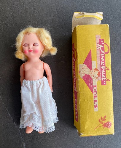 Vintage rosebud 207 doll - vintage, 207/2