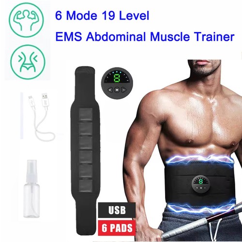 Ems abs toning belt abdominal - toning,