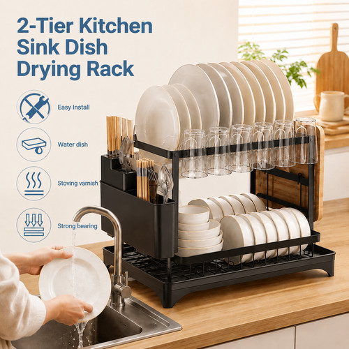 Tier kitchen sink dish - kitchen,