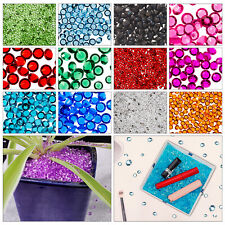 Table Scatter Crystals Wedding