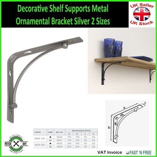 Decorative shelf supports - decorative,