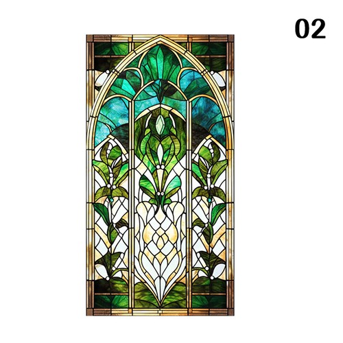 Retro art glass church - art, film