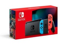 Nintendo Switch Console Blu Rosso Originale Completa ACCESSORI e Scatola