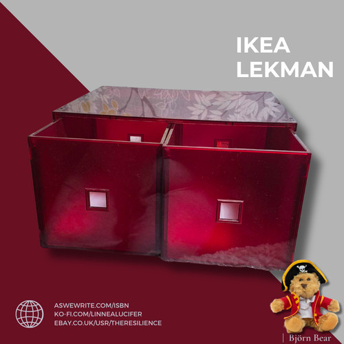 Ikea lekman red - red, mini