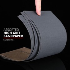 Sandpaper 24x Wet and Dry 400 to 1500 Multi Grit Multipurpose Sand paper Sheets