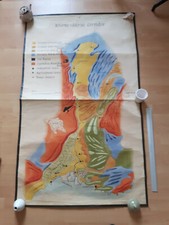 Vintage school map