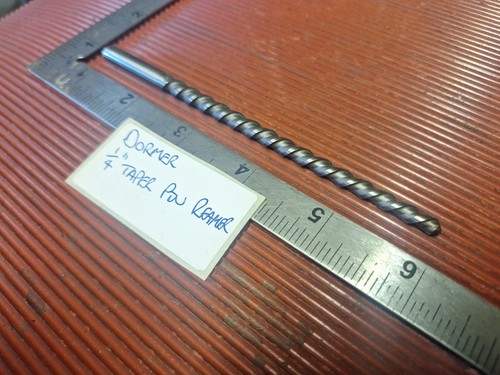 Taper pin reamer made - pin, by