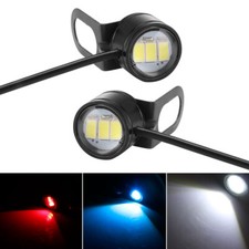 2x Motorcycle Light Parts Waterproof LED Head Light Fog Driving Lamp Accessories