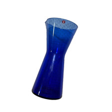 Iittala Kartio Carafe Pitcher Glass Blue Kaj Franck