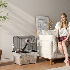 Three-Tier Hamster Cage for