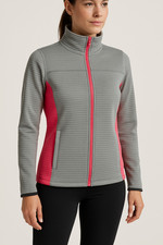 ICEPEAK Sheila Womens Mid Layer Thermal Jacket - Light Grey Colour