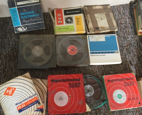 Recording tape 6 reel - recording, 5”/6”
