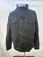 Levi's Men's Black Military