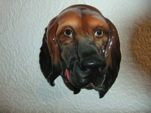 Beswick red setter wall plaque - beswick,