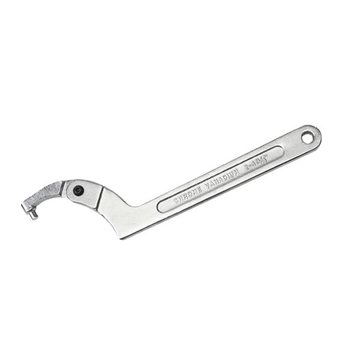 Adjustable hook pin wrench - adjustable,