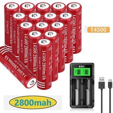 14500 3.7V 2800mAH Lithium