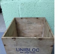Large Vintage Wooden Crates