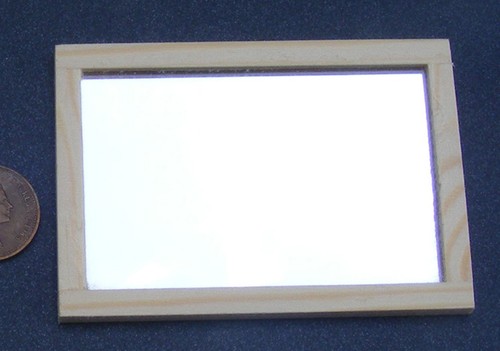 Dolls house wall mirror - house,