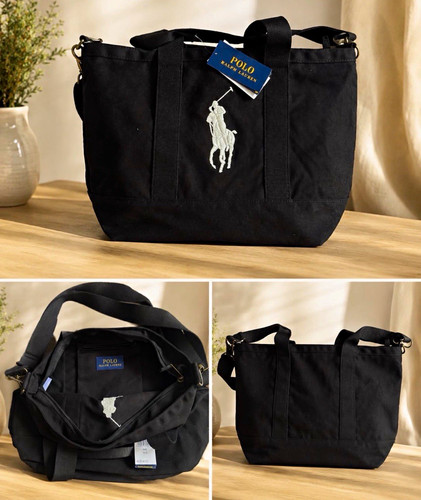 Polo ralph lauren canvas tote - polo,