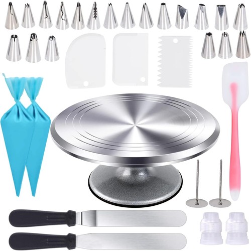 Cake turntable aluminum - cake,