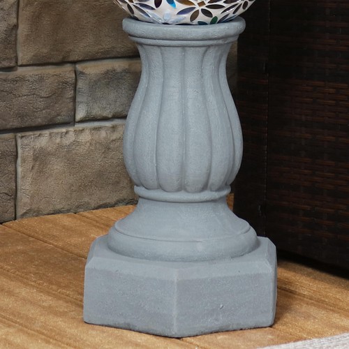Gazing ball stand outdoor - gazing,