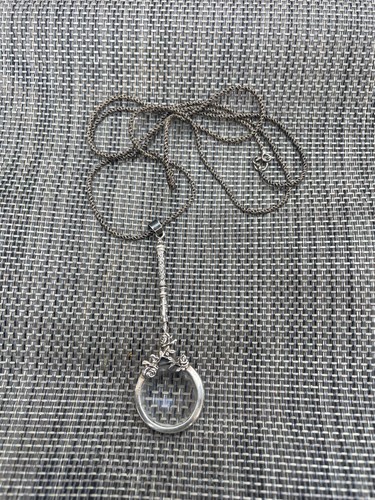 Victorian silver magnifing - victorian,