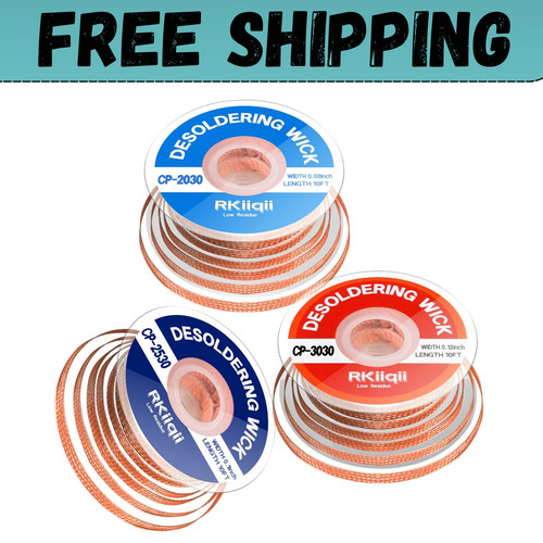 3pcs solder wick - wick, kit
