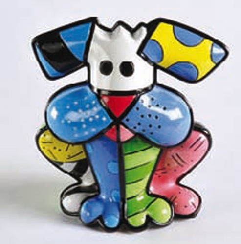 Romero britto terrier - britto, "terrier"