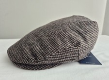 Hackett Tweed Flat Cap
