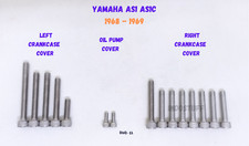 YAMAHA YAS1 YAS1C AS1 AS2 1968-1969 PHILLIPS SCREW ENGINE BOLT SCREW KIT SET